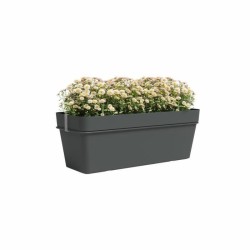 ARTEVASI Kit balcon Jardiniere CAPRI RE 50cm anthracite - 50,2 x 28,5