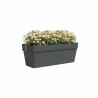 ARTEVASI Kit balcon Jardiniere CAPRI RE 50cm anthracite - 50,2 x 28,5