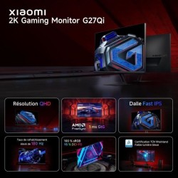 Ecran PC Gamer - XIAOMI - 2K G27Qi - 27 - 2K QHD - Dalle Fast IPS - 18