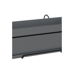 ARTEVASI Kit Jardiniere CAPRI - 50cm anthracite - 50,2 x 28,5 x h20,7
