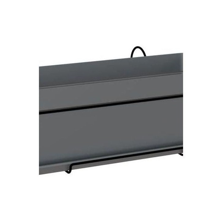ARTEVASI Kit Jardiniere CAPRI - 50cm anthracite - 50,2 x 28,5 x h20,7 cm - 1,54L ARTEVASI Kit Jardiniere CAPRI - 50cm anthracite - 50,2 x 28,5 x h20,7 cm - 1,54L