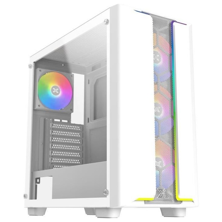 Boîtier PC - XIGMATEK - Gaming Y Pro Arctic (Blanc) - Moyen tour - Format E-ATX - 4 x 120mm A-RGB Boîtier PC - XIGMATEK - Gaming Y Pro Arctic (Blanc) - Moyen tour - Format E-ATX - 4 x 120mm A-RGB