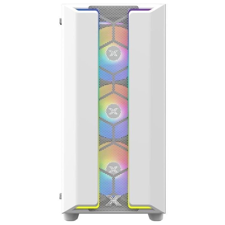 Boîtier PC - XIGMATEK - Gaming Y Pro Arctic (Blanc) - Moyen tour - Format E-ATX - 4 x 120mm A-RGB Boîtier PC - XIGMATEK - Gaming Y Pro Arctic (Blanc) - Moyen tour - Format E-ATX - 4 x 120mm A-RGB