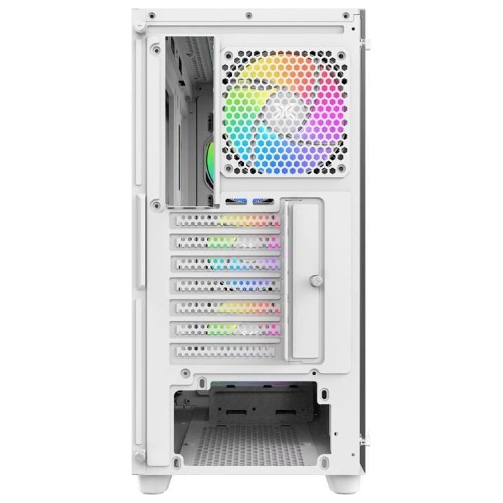 Boîtier PC - XIGMATEK - Gaming Y Pro Arctic (Blanc) - Moyen tour - Format E-ATX - 4 x 120mm A-RGB Boîtier PC - XIGMATEK - Gaming Y Pro Arctic (Blanc) - Moyen tour - Format E-ATX - 4 x 120mm A-RGB