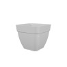 ARTEVASI Pot de fleurs carré CAPRI CAMPANA - Plastique - Blanc - L 36