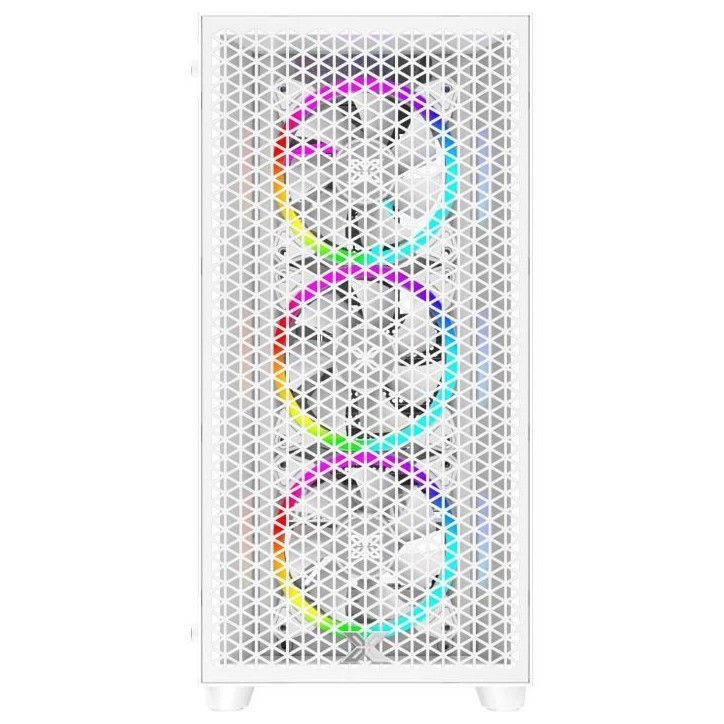 Boîtier PC - XIGMATEK - Gaming G Pro Arctic (Blanc) - Moyen tour - Format E-ATX - 4x120mm LED A-RGB