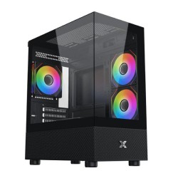 Boîtier PC - XIGMATEK - Alphard M - Mini tour - M-ATX - Verre trempé