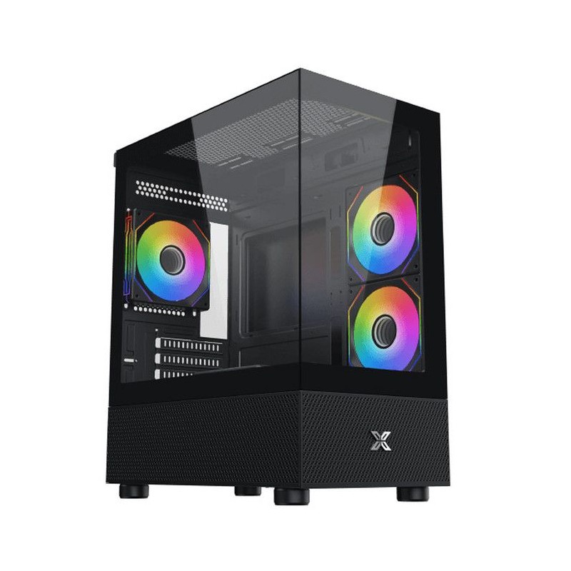 Boîtier PC - XIGMATEK - Alphard M - Mini tour - M-ATX - Verre trempé Boîtier PC - XIGMATEK - Alphard M - Mini tour - M-ATX - Verre trempé