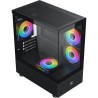 Boîtier PC - XIGMATEK - Alphard M - Mini tour - M-ATX - Verre trempé