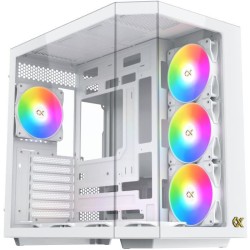 Boitier sans alimentation - XIGMATEK CUBI II Arctic - Cube - Format E-
