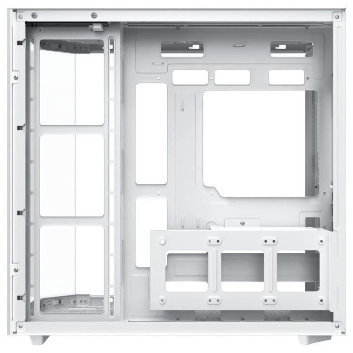 Boitier sans alimentation - XIGMATEK CUBI II Arctic - Cube - Format E-ATX - Blanc Boitier sans alimentation - XIGMATEK CUBI II Arctic - Cube - Format E-ATX - Blanc