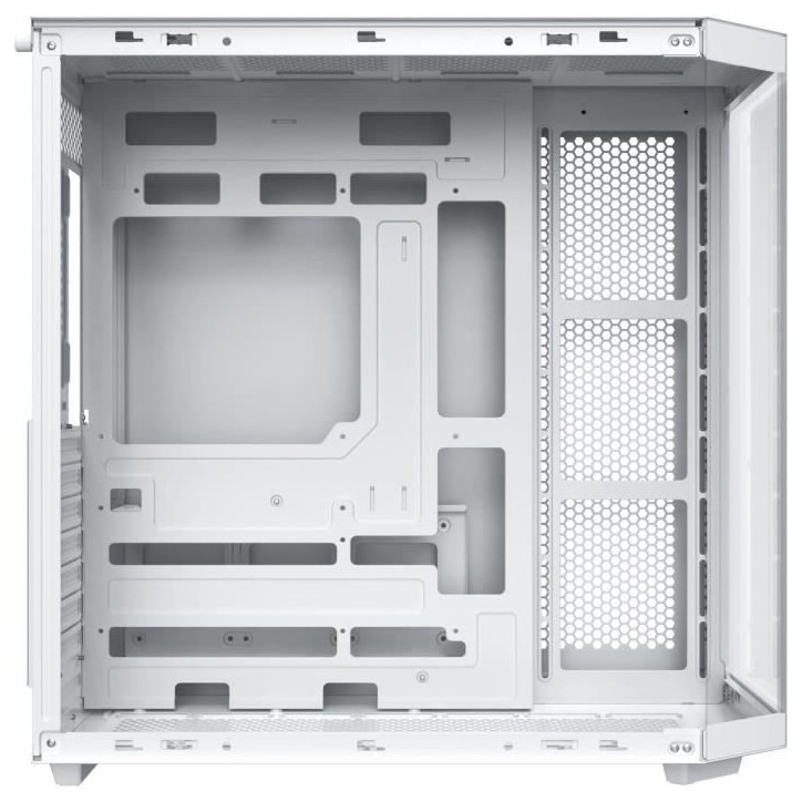 Boitier sans alimentation - XIGMATEK CUBI II Arctic - Cube - Format E-ATX - Blanc Boitier sans alimentation - XIGMATEK CUBI II Arctic - Cube - Format E-ATX - Blanc