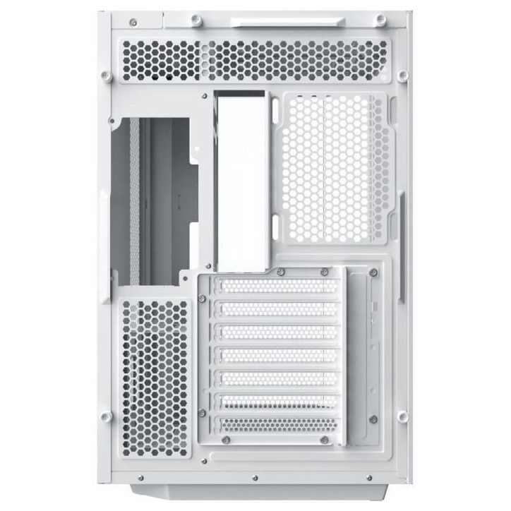 Boitier sans alimentation - XIGMATEK CUBI II Arctic - Cube - Format E-ATX - Blanc Boitier sans alimentation - XIGMATEK CUBI II Arctic - Cube - Format E-ATX - Blanc