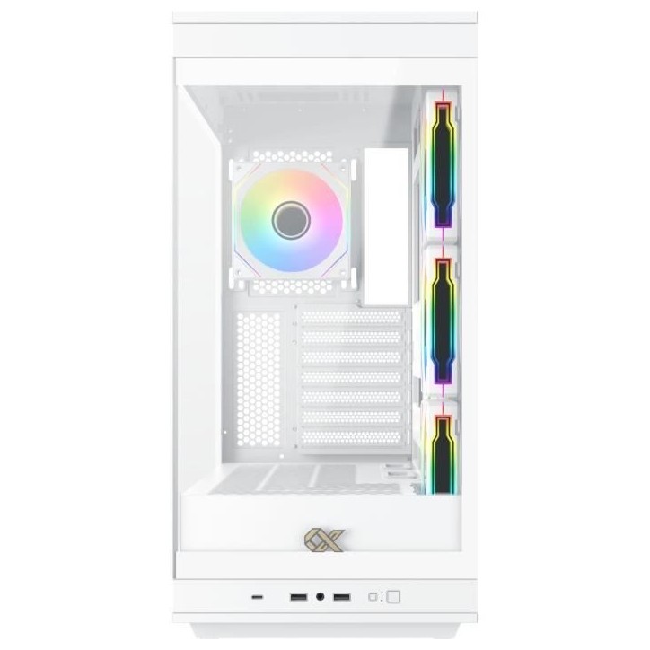 Boîtier PC - XIGMATEK - META Arctic - Moyen tour - E-ATX - Verre trempé - ARGB - Blanc Boîtier PC - XIGMATEK - META Arctic - Moyen tour - E-ATX - Verre trempé - ARGB - Blanc