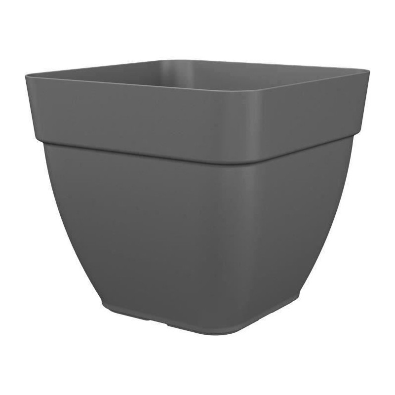 ARTEVASI Pot de fleurs carré CAPRI CAMPANA - Plastique - Anthracite - ARTEVASI Pot de fleurs carré CAPRI CAMPANA - Plastique - Anthracite -