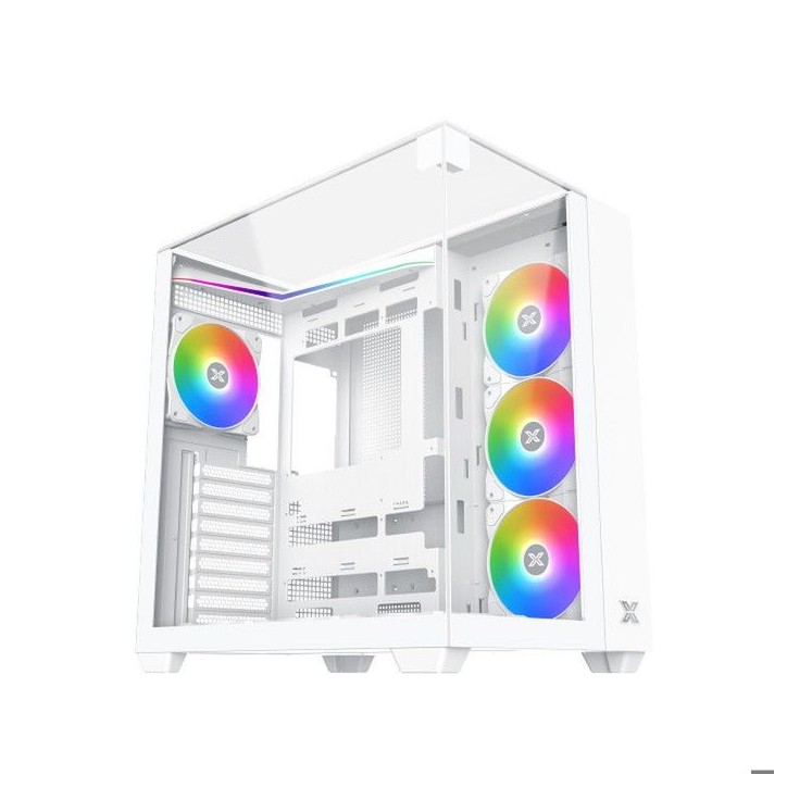 Boitier PC - XIGMATEK - Aqua V Arctic - Sans alimentation - Cube - Format ATX - Blanc Boitier PC - XIGMATEK - Aqua V Arctic - Sans alimentation - Cube - Format ATX - Blanc