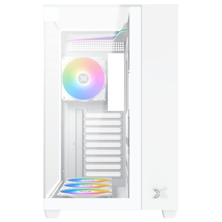Boitier PC - XIGMATEK - Aqua V Arctic - Sans alimentation - Cube - Format ATX - Blanc Boitier PC - XIGMATEK - Aqua V Arctic - Sans alimentation - Cube - Format ATX - Blanc