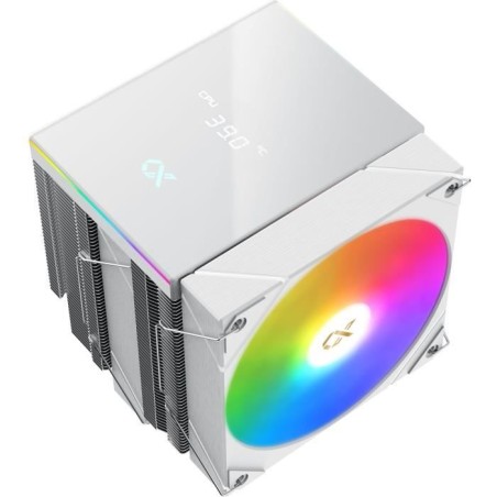 Ventirad CPU - XIGMATEK AK6 Dual Digital Arctic - AMD AM5/AM4 - Ventilateur 2x 120 mm ARGB - Blanc