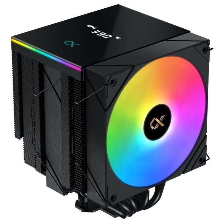 Ventirad CPU - XIGMATEK AK6 Dual Digital - AMD AM5/AM4 - Ventilateur 2x 120 mm ARGB - Noir Ventirad CPU - XIGMATEK AK6 Dual Digital - AMD AM5/AM4 - Ventilateur 2x 120 mm ARGB - Noir