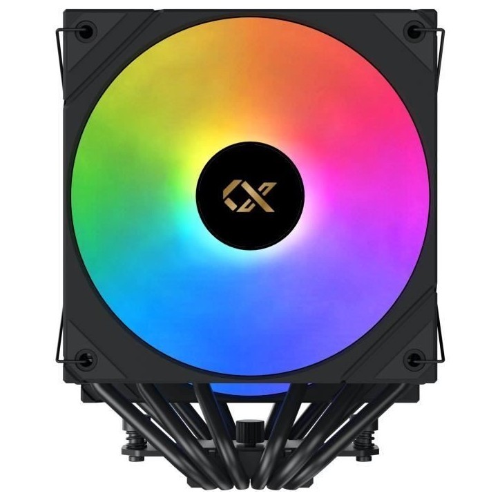 Ventirad CPU - XIGMATEK AK6 Dual Digital - AMD AM5/AM4 - Ventilateur 2x 120 mm ARGB - Noir Ventirad CPU - XIGMATEK AK6 Dual Digital - AMD AM5/AM4 - Ventilateur 2x 120 mm ARGB - Noir