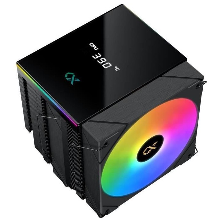 Ventirad CPU - XIGMATEK AK6 Dual Digital - AMD AM5/AM4 - Ventilateur 2x 120 mm ARGB - Noir Ventirad CPU - XIGMATEK AK6 Dual Digital - AMD AM5/AM4 - Ventilateur 2x 120 mm ARGB - Noir