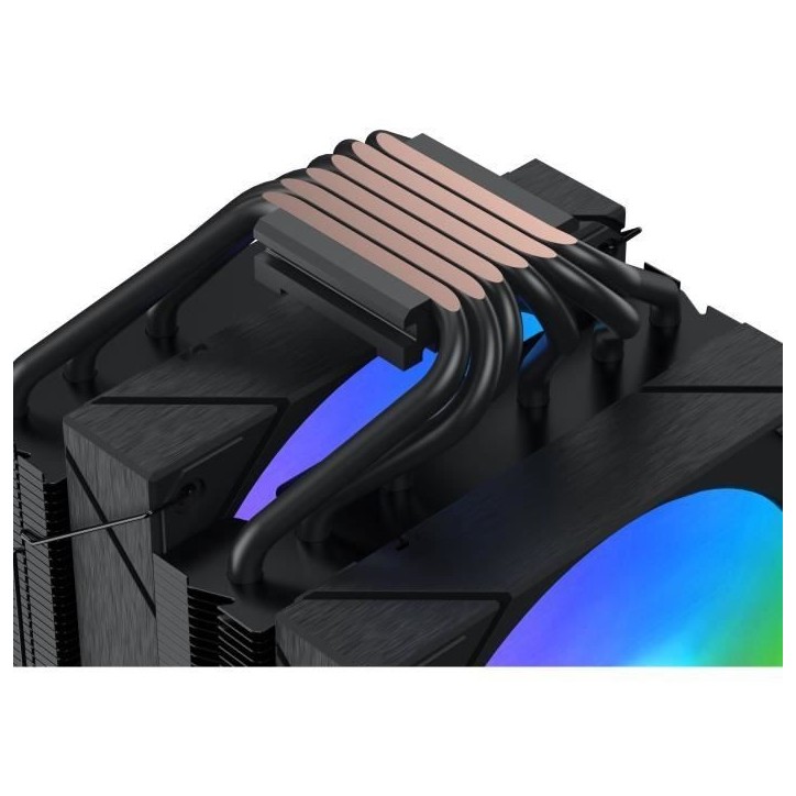 Ventirad CPU - XIGMATEK AK6 Dual Digital - AMD AM5/AM4 - Ventilateur 2x 120 mm ARGB - Noir Ventirad CPU - XIGMATEK AK6 Dual Digital - AMD AM5/AM4 - Ventilateur 2x 120 mm ARGB - Noir