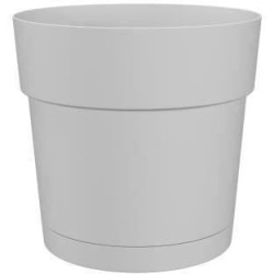 ARTEVASI Pot de fleurs rond CAPRI LARGE - Plastique - Réservoir d'eau