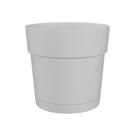 ARTEVASI Pot de fleurs rond CAPRI LARGE - Plastique - Réservoir d'eau