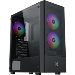 Boîtier PC Moyen Tour sans alim - XIGMATEK HERO II Air 3F (Noir) - AT