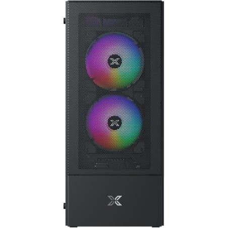 Boîtier PC Moyen Tour sans alim - XIGMATEK HERO II Air 3F (Noir) - ATX/Micro ATX - 3x120mm FRGB - Mesh - USB 3.0/2.0