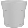 ARTEVASI Pot de fleurs rond CAPRI LARGE - Plastique - Réservoir d'eau