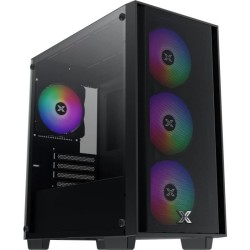 Boîtier PC - XIGMATEK - NYX Air II (Noir) - Mini tour - Format Micro-