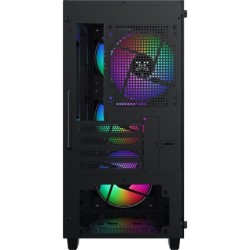 Boîtier PC - XIGMATEK - NYX Air II (Noir) - Mini tour - Format Micro-