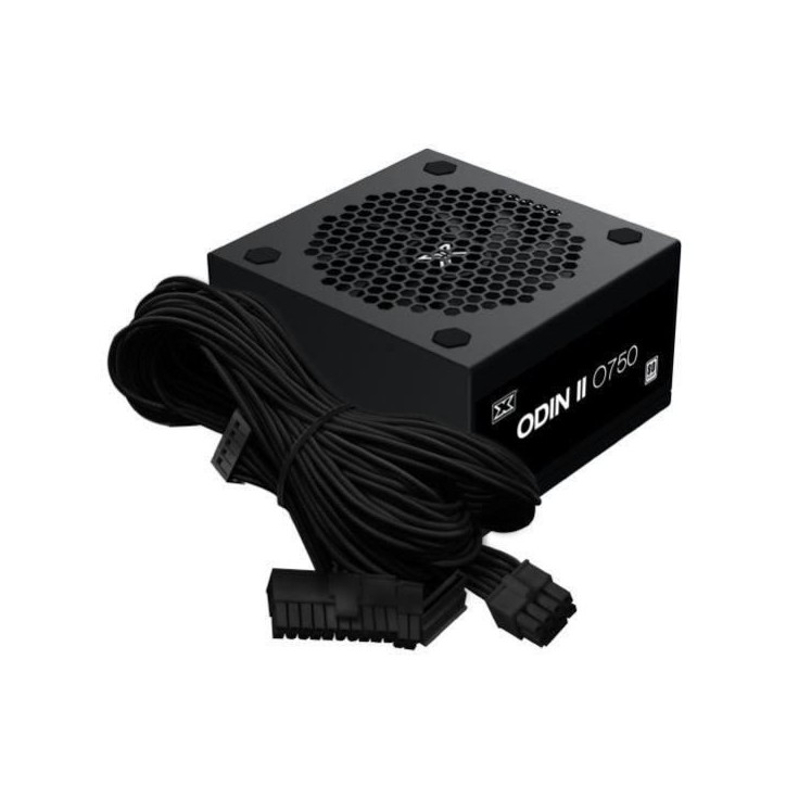 Alimentation PC - XIGMATEK - Odin II O750 - 750W - 80Plus - Non modulaire - Ventilateur 120mm - Noir