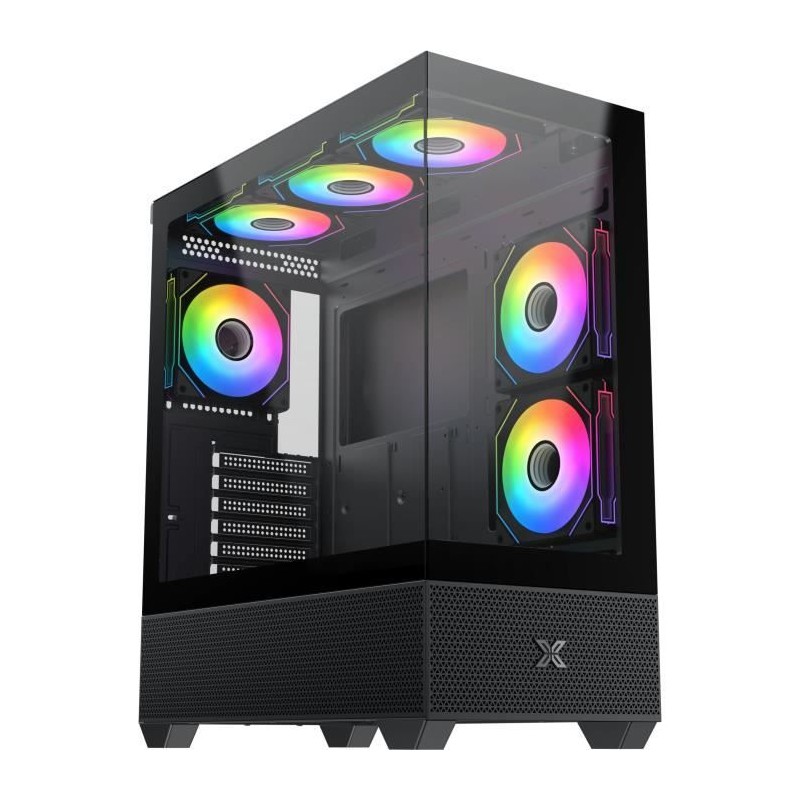 Boîtier PC - XIGMATEK - Alphard - Moyen tour - E-ATX - Verre trempé Boîtier PC - XIGMATEK - Alphard - Moyen tour - E-ATX - Verre trempé
