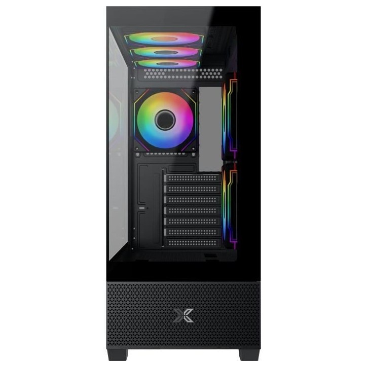 Boîtier PC - XIGMATEK - Alphard - Moyen tour - E-ATX - Verre trempé - ARGB - Noir