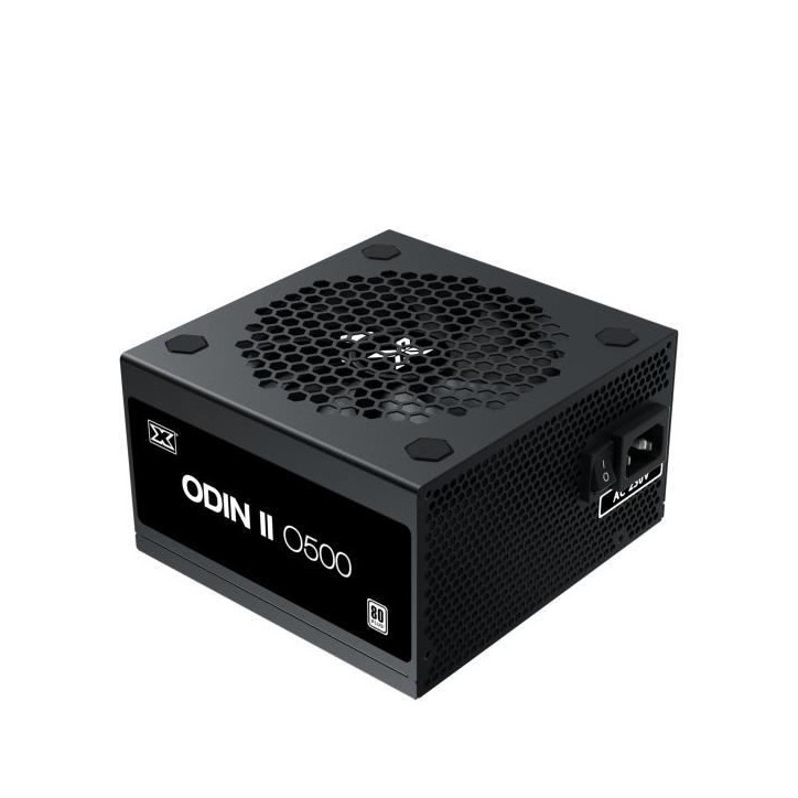 Alimentation PC - XIGMATEK - Odin II O500 - 500W - 80Plus - Non modulaire - Ventilateur 120mm - Noir Alimentation PC - XIGMATEK - Odin II O500 - 500W - 80Plus - Non modulaire - Ventilateur 120mm - Noir