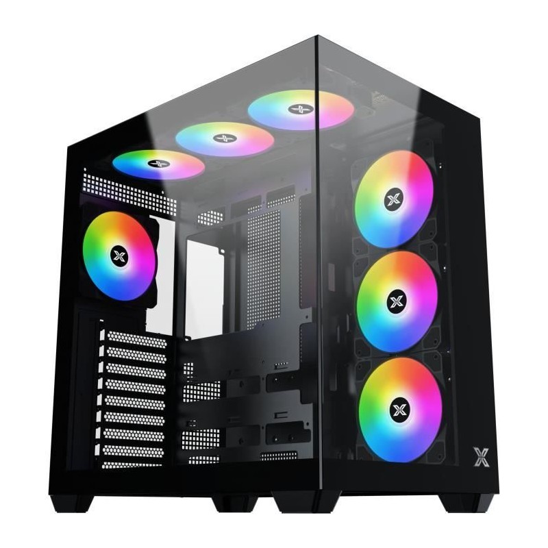 Boîtier PC - XIGMATEK - Aqua V AIR - Cube - ATX - Verre trempé - ARG Boîtier PC - XIGMATEK - Aqua V AIR - Cube - ATX - Verre trempé - ARG