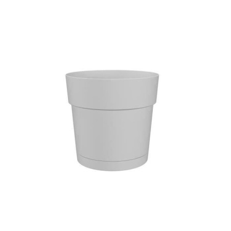 ARTEVASI Pot de fleurs rond CAPRI LARGE - Plastique - Réservoir d'eau