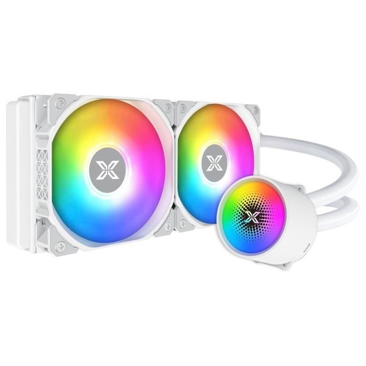 Watercooling CPU - XIGMATEK - Liquid Killer X 240 Arctic - Blanc - 2x120mm