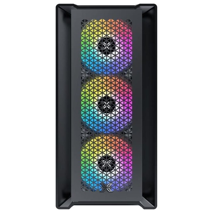 Boitier PC sans alimentation - XIGMATEK Lux M (noir) - Mini tour - Format Micro-ATX