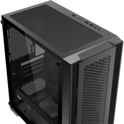 Boitier PC sans alimentation - XIGMATEK Lux M (noir) - Mini tour - For