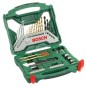 Set mixte vissage-perçage Bosch - Coffret X-Line Titane de forets et d'embouts de vissage, 50 pieces Set mixte vissage-perçage Bosch - Coffret X-Line Titane de forets et d'embouts de vissage, 50 pieces