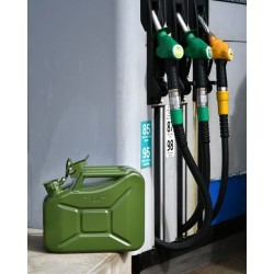 jerrican design US métal 10L --PRECISSION STEEL - jerrican essence -