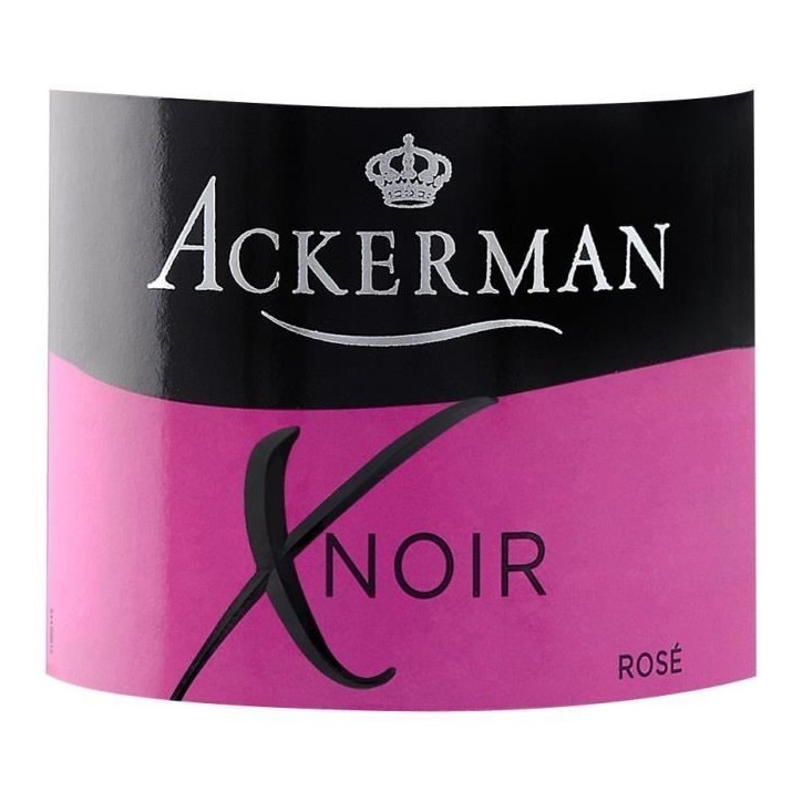 Ackerman X Noir - Vin effervescent Rosé