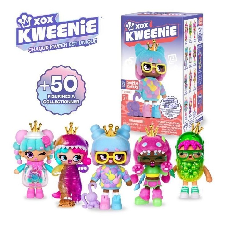 Poupée surprise - XOX KWEENIE - Série Quirky - 13 cm - 13 modeles a collectionner - Modele aléatoire Poupée surprise - XOX KWEENIE - Série Quirky - 13 cm - 13 modeles a collectionner - Modele aléatoire