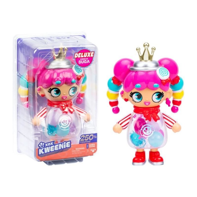 Poupée géante - XOX KWEENIE - Candy - 28 cm - Articulée - Look uniq