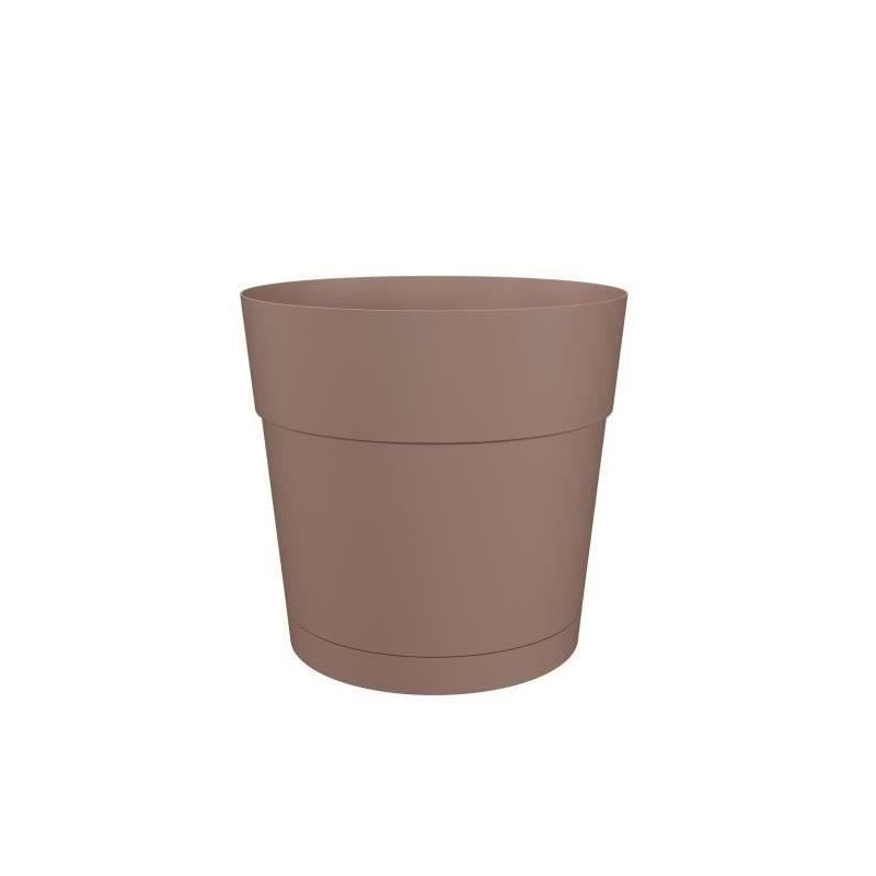 ARTEVASI Pot de fleurs rond CAPRI LARGE - Plastique - Réservoir d'eau ARTEVASI Pot de fleurs rond CAPRI LARGE - Plastique - Réservoir d'eau