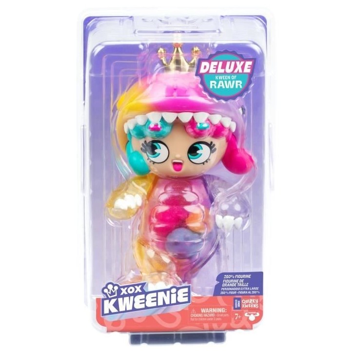 Poupée géante - XOX KWEENIE - Jurassic - 28 cm - Articulée - Look unique Poupée géante - XOX KWEENIE - Jurassic - 28 cm - Articulée - Look unique
