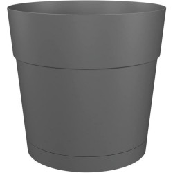 ARTEVASI Pot de fleurs rond CAPRI LARGE - Plastique - Réservoir d'eau